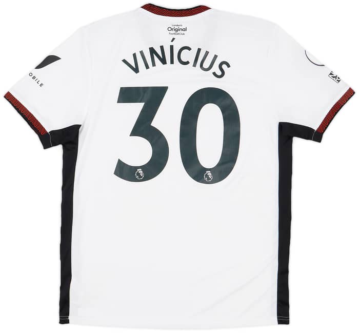 2022-23 Fulham Match Issue Home Shirt Vinicius #30