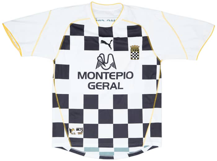 2002-03 Boavista Match Issue Home Shirt #10