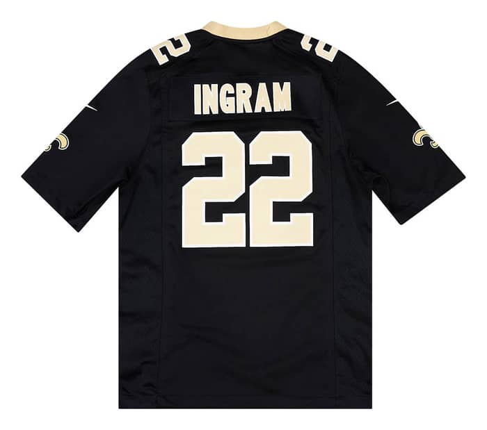 2012-18 New Orleans Saints Ingram #22 Nike Game Jersey (Home) S