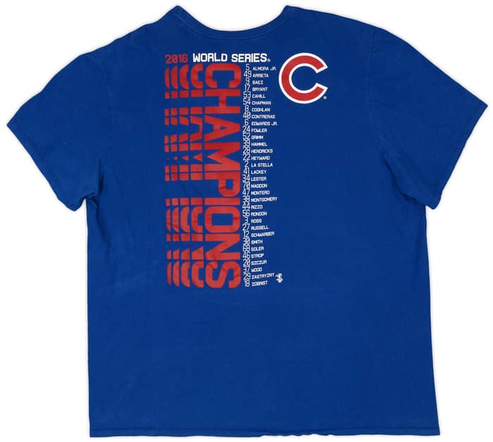 2016 Chicago Cubs World Series Champions Nike Tee - 8/10 - (XXL)