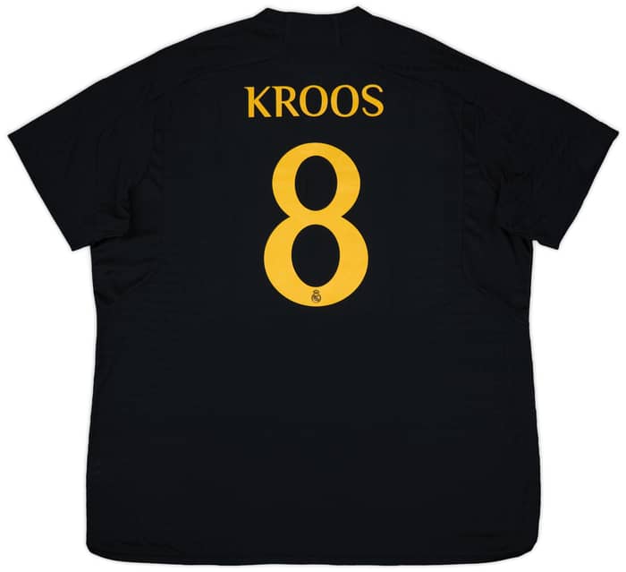 2023-24 Real Madrid Authentic Third Shirt Kroos #8 (3XL)