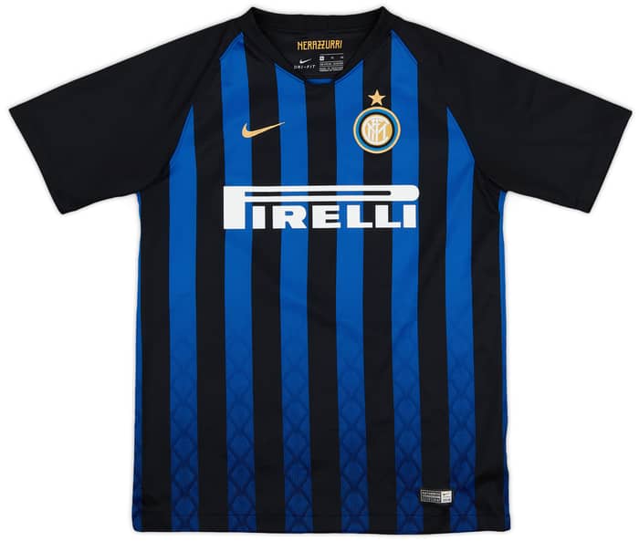2018-19 Inter Milan Home Shirt - 9/10 - (XL.Boys)