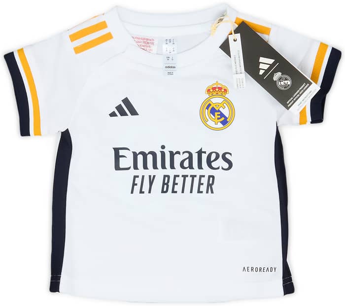 2023-24 Real Madrid Home Shirt & Shorts Kit Modric #10 (3-6 Months)