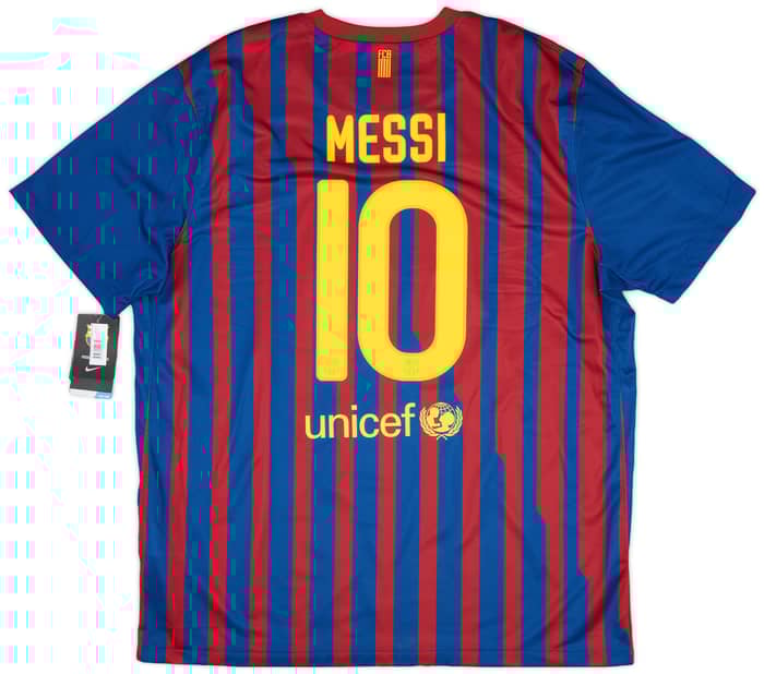 2011-12 Barcelona Home Shirt Messi #10 (XXL)