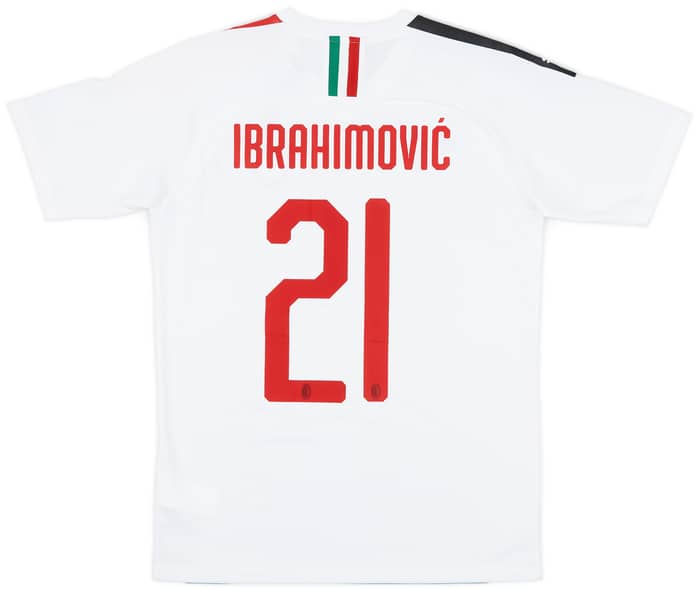 2019-20 AC Milan Away Shirt Ibrahimovic (S)