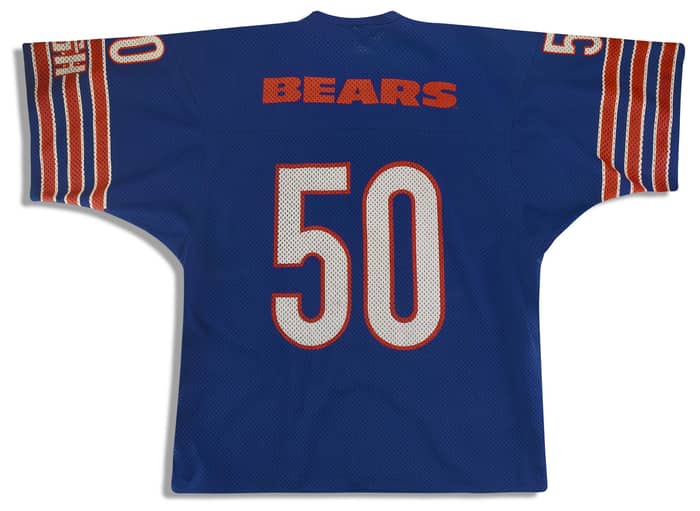 1990 Chicago Bears Singletary #50 Topley Sportswear Jersey (Home) L