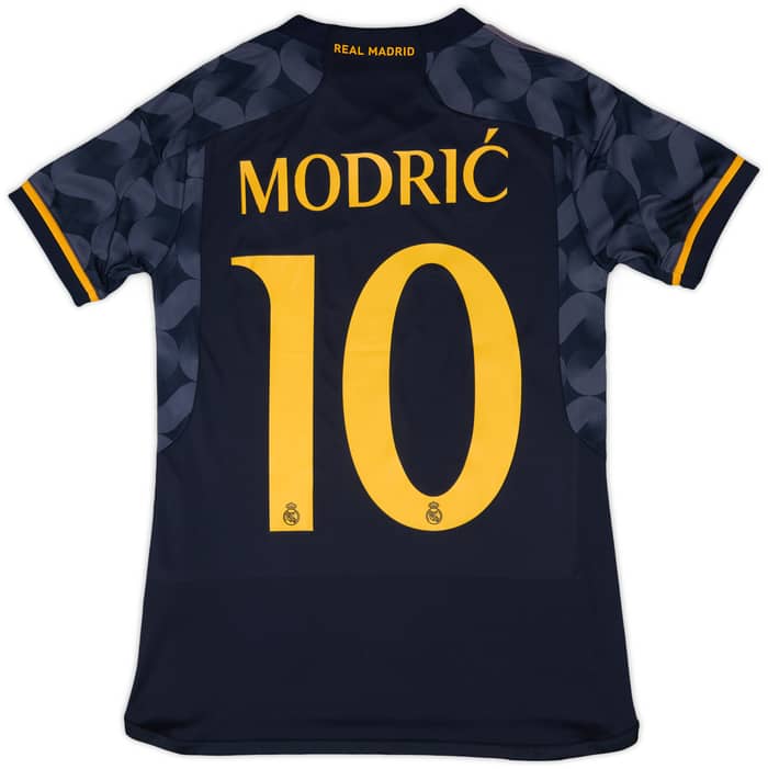 2023-24 Real Madrid Away Shirt Modric #10 (Women's XS)