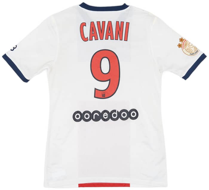 2013-14 Paris Saint-Germain Match Issue Away Shirt Cavani #9