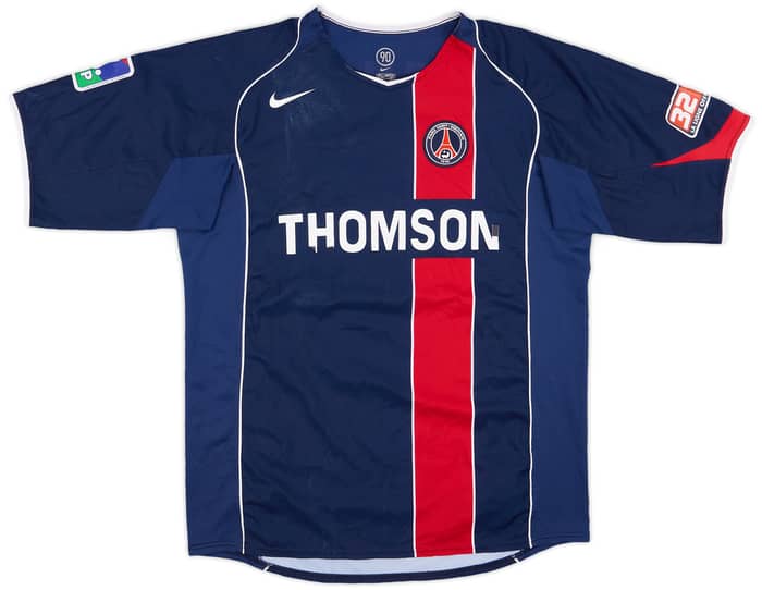 2004-05 Paris Saint-Germain Home Shirt Mendy #5 - 5/10 - (L)