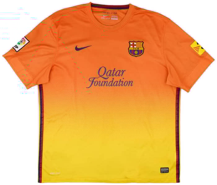 2012-13 Barcelona Away Shirt Messi #10 - 6/10 - (XL)