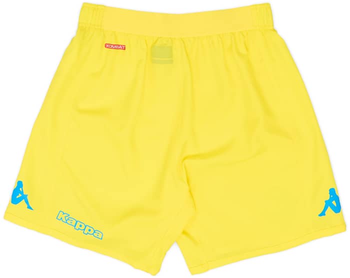 2017-18 Napoli Player Issue Away Shorts # - 7/10