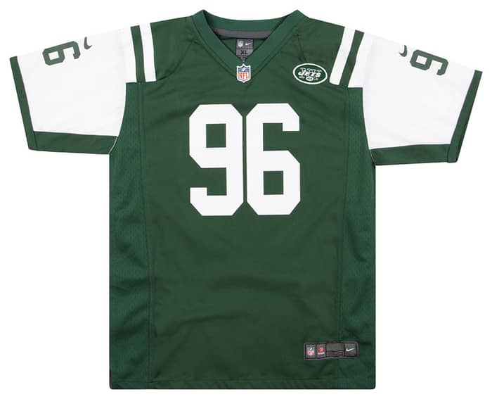 2012-17 New York Jets Wilkerson #96 Nike Game Jersey (Home) Y