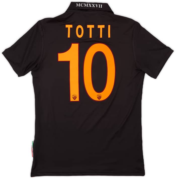 2013-14 Roma Third Shirt Totti #10 (S)