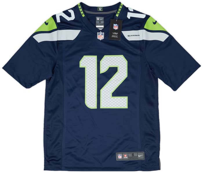 2012-24 Seattle Seahawks Fan #12 Nike Game Home Jersey (S)
