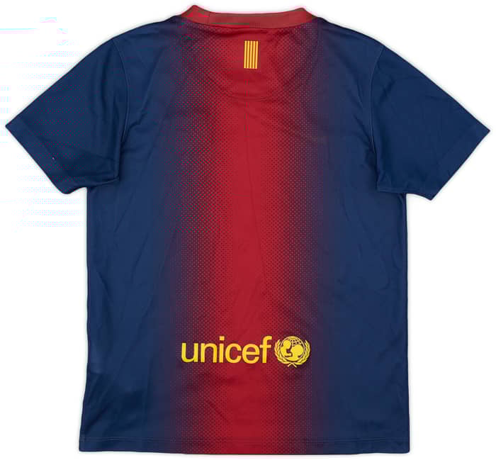 2012-13 Barcelona Basic Home Shirt - 7/10 - (S.Boys)