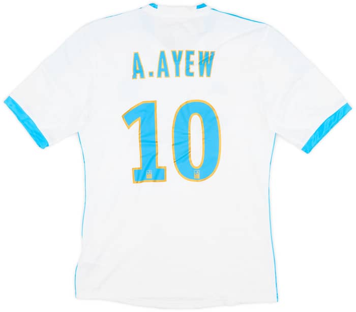 2013-14 Olympique Marseille Home Shirt A.Ayew #10 (S)