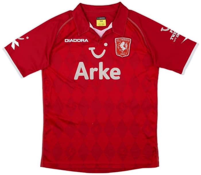 2010-11 FC Twente Home Shirt Menzing #22 - 6/10 - (L.Boys)