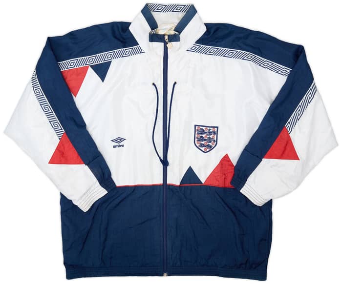 1990-92 England Umbro Tracksuit - 7/10 - (L)
