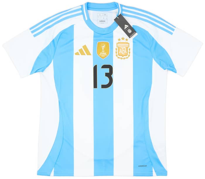 2024-25 Argentina Home Shirt Romero #13