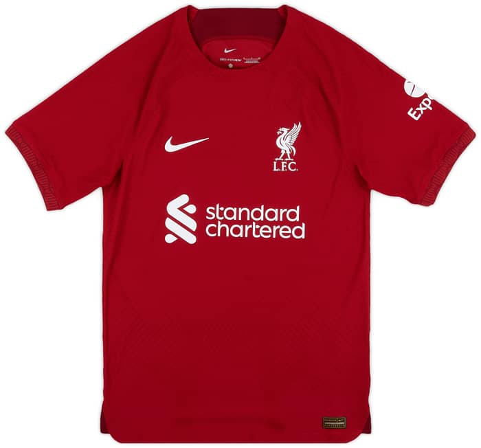 2022-23 Liverpool Authentic Home Shirt M.Salah #11 - 8/10 - (S)
