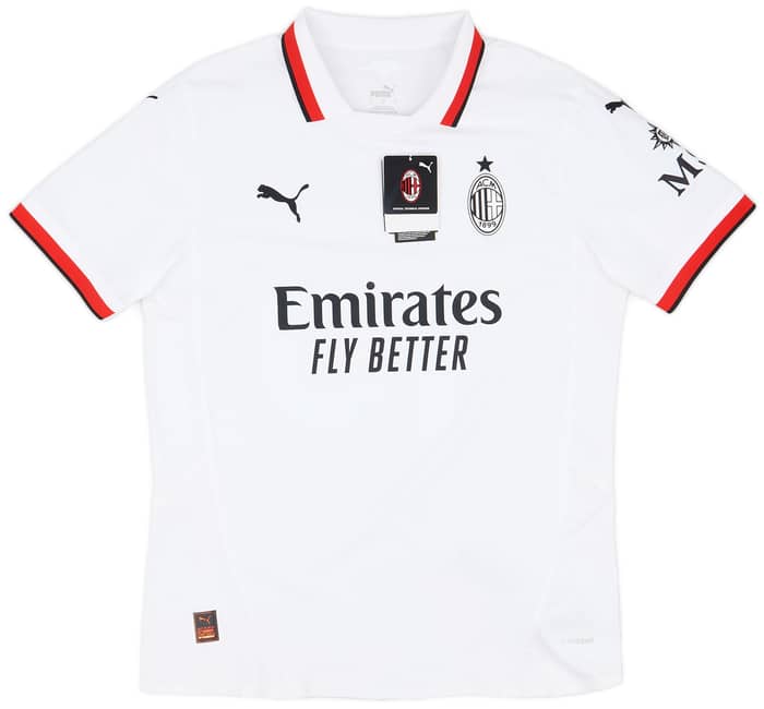 2024-25 AC Milan Authentic Away Shirt Rafa Leao #10