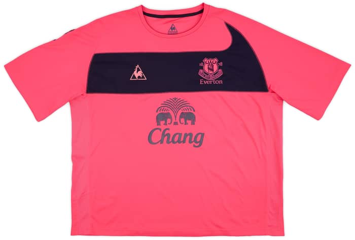 2010-11 Everton Away Shirt Baines #3 - 10/10 - (4XL)