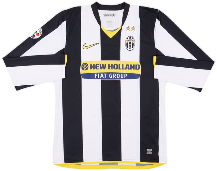 2008-09 Juventus Match Issue Home L/S Shirt Marchisio #19
