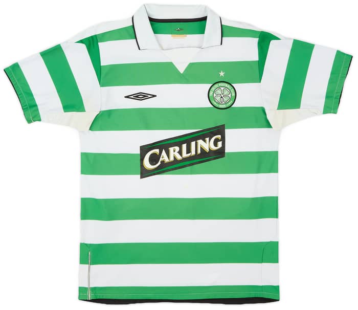 2004-05 Celtic Home Shirt Juninho #7 - 6/10 - (S)