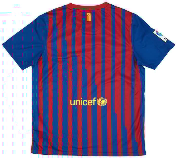 2011-12 Barcelona Home Shirt - 9/10 - (XL.Boys)
