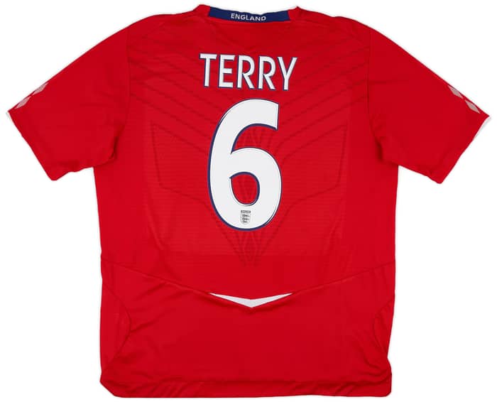 2008-10 England Away Shirt Terry #6 - 9/10 - (XL)