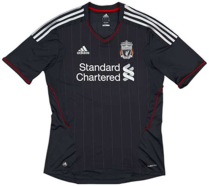 2011-12 Liverpool Away Shirt Jose Enrique #3 - 6/10 - (M)