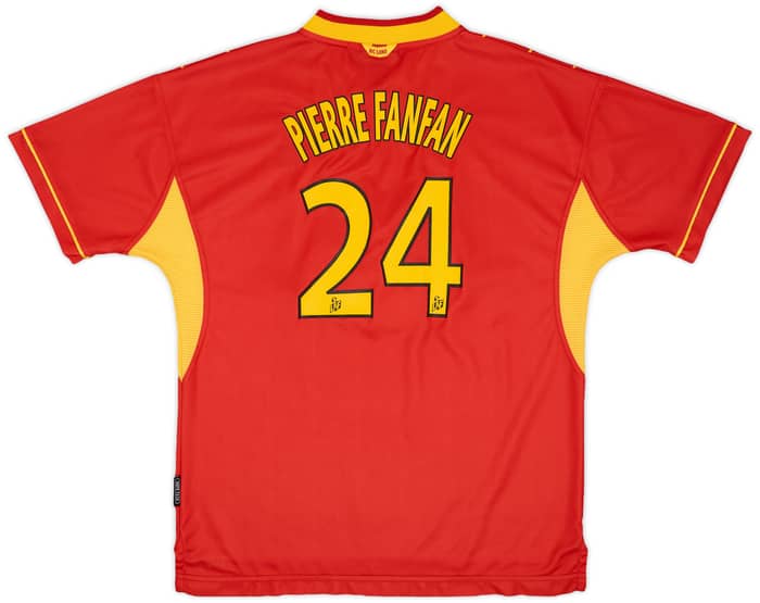 1999-00 Lens Home Shirt Pierre Fanfan #24 - 8/10 - (XL)