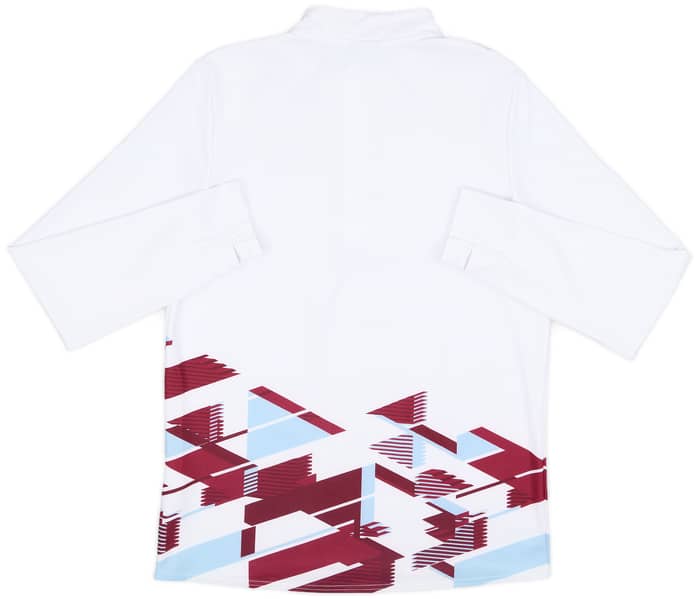 2023-24 West Ham Umbro 1/4 ZIp Training Top - 9/10 - (M)