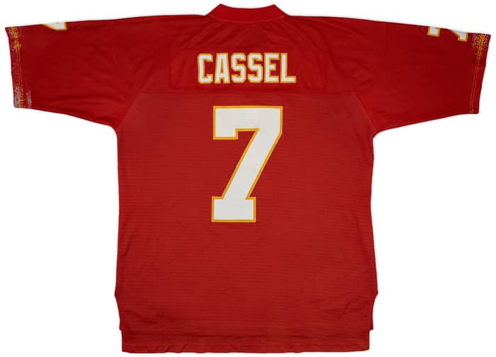 2009-11 Kansas City Chiefs Cassell #7 Reebok Premier Home Jersey - 3/10 - (XXL)