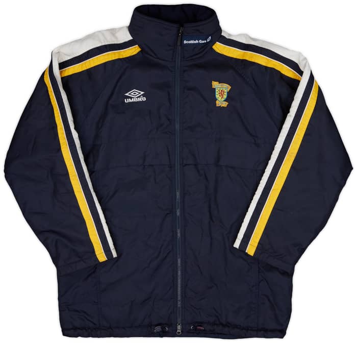 1998-00 Scotland Umbro Padded Bench Coat - 8/10 - (M)