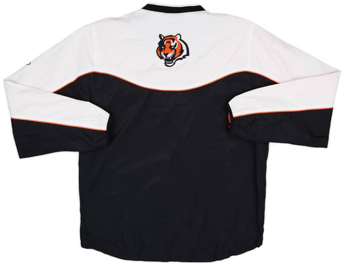 2005-06 Cincinnati Bengals Reebok Pullover Windbreaker Jacket - 8/10 - (M)
