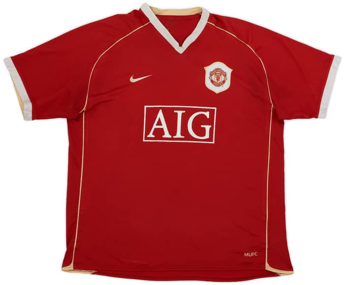 2006-07 Manchester United Home Shirt Rooney #8 - 4/10 - (XL)