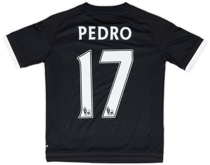 2015-16 Chelsea Third Shirt Pedro #17 (S.Boys)