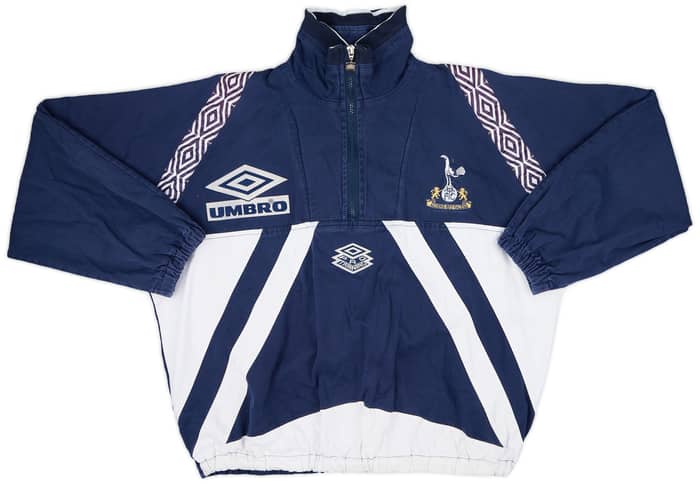 1993-95 Tottenham Umbro Drill Top - 8/10 - (M)
