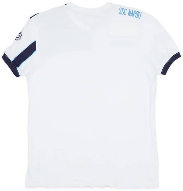 2011-12 Napoli Macron Lesiure Tee - 9/10 - (S)