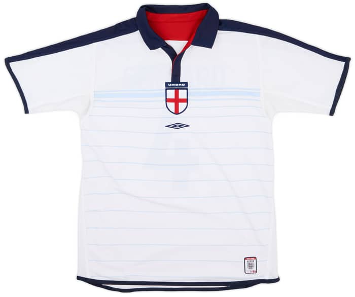 2003-05 England Home Shirt Gerrard #4 - 6/10 - (S)