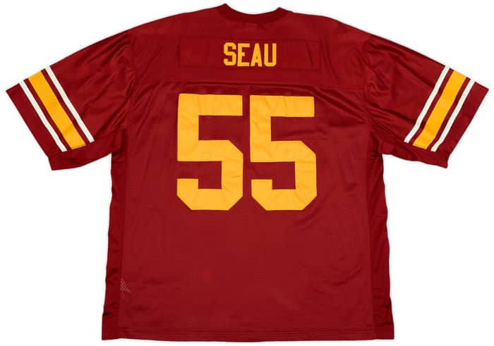 1989 USC Trojans Seau #55 Nike Throwback Home Jersey - 8/10 - (3XL)
