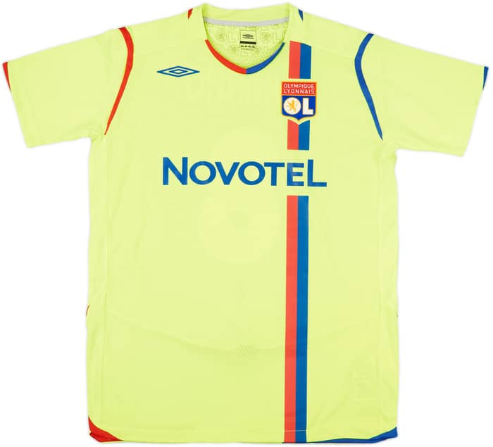 2008-09 Lyon European Shirt Juninho #8 - 7/10 - (XL)