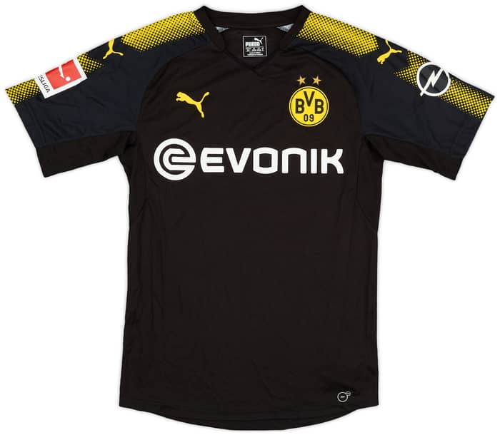 2017-18 Borussia Dortmund Authentic Away Shirt Sergio Gomez #34 - 10/10 - (S)