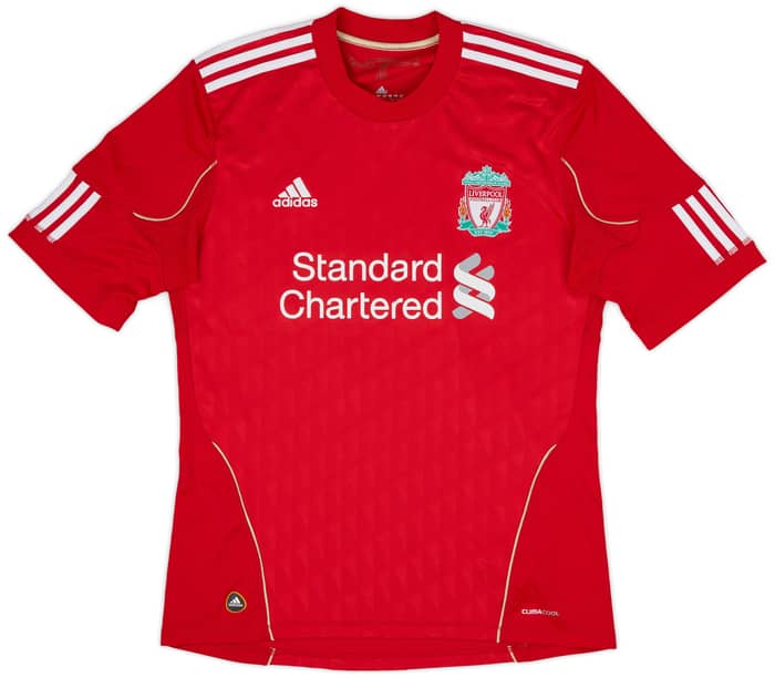 2010-12 Liverpool Home Shirt Gerrard #8 - 6/10 - (M)