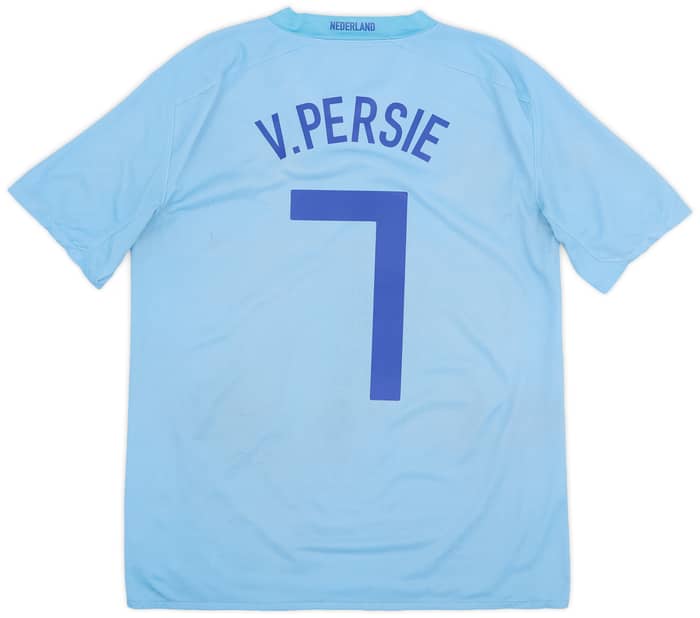2008-10 Netherlands Away Shirt van Persie #7 - 6/10 - (M)