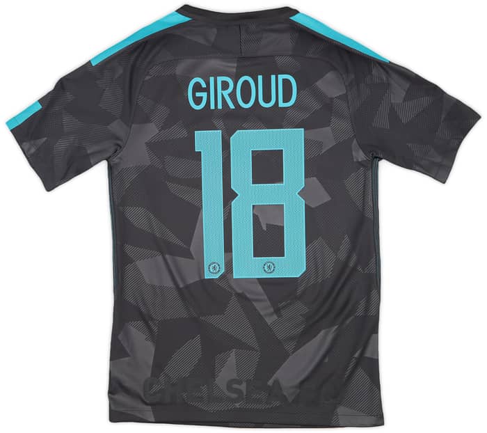 2017-18 Chelsea Third Shirt Giroud #18 (S)