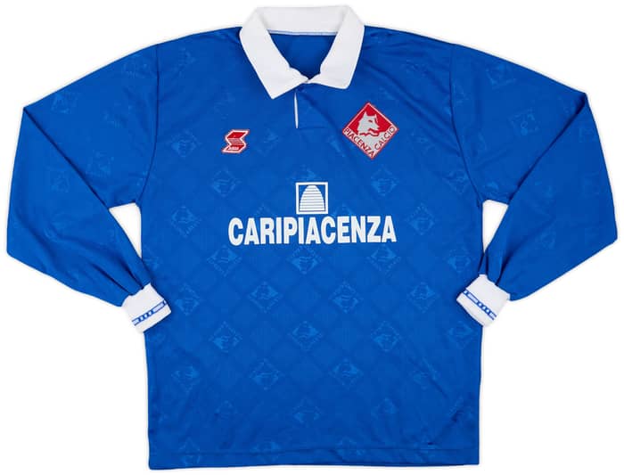 1996-97 Piacenza Match Issue Third L/S Shirt Di Francesco #7