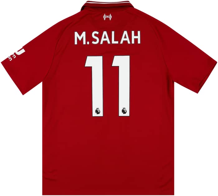 2018-19 Liverpool Home Shirt M.Salah #11