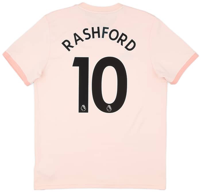 2018-19 Manchester United Away Shirt Rashford #10 - 6/10 - (L)